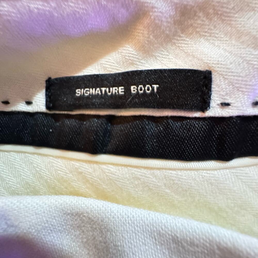 Talbots White Signature Boot Size 2 - image 4